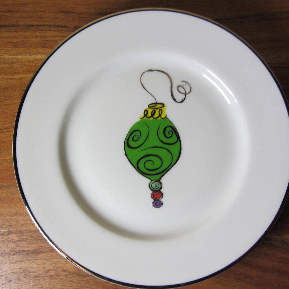 3 for $40 - fields marketplace vintage appetizer ornament plate (W5571)